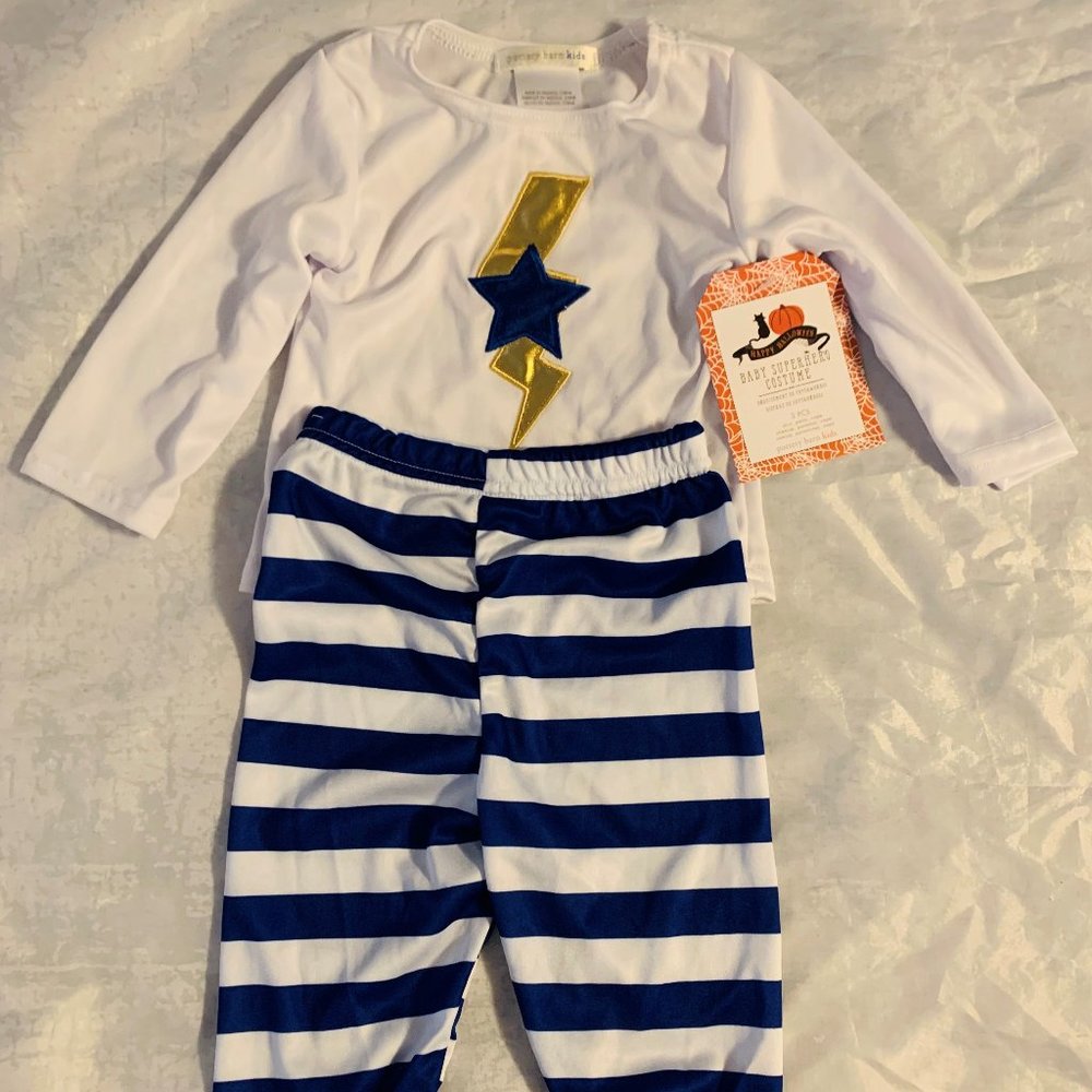 Pottery Barn 6-12 Months Baby Super Hero Costume